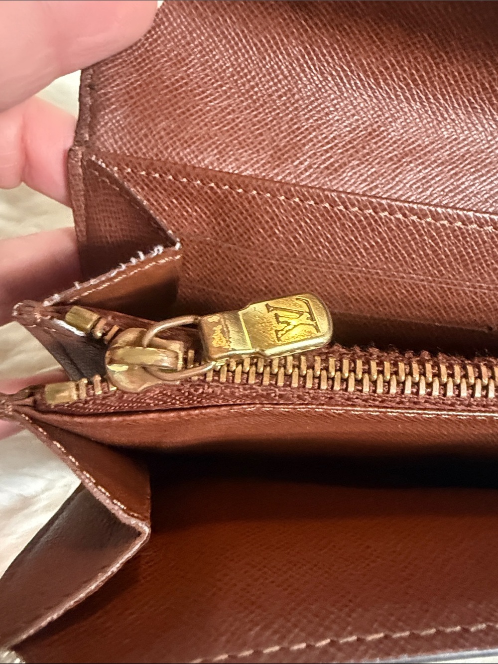 Louis Vuitton Monogram Sarah Long Wallet Brown - Picture 5 of 10